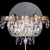 Бра Камея Флора розовая в Кирове