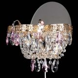 Бра Камея Флора розовая в Кирове