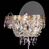 Бра Камея Флора розовая в Кирове