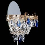 Бра Камея Флора синяя в Кирове