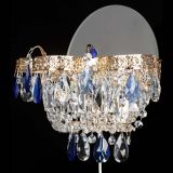 Бра Камея Флора синяя в Кирове