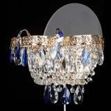 Бра Камея Флора синяя в Кирове