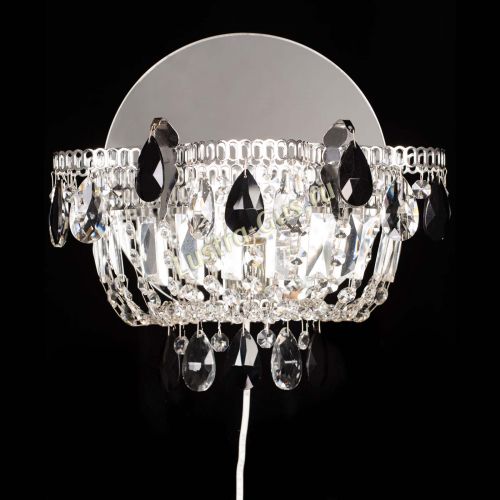 Бра Камея черная в Кирове Гусь Хрустальный