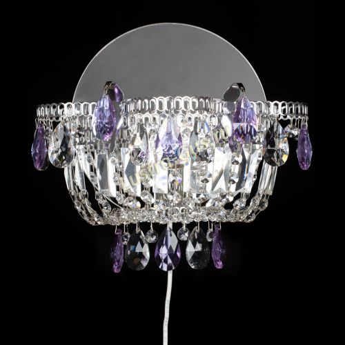 Бра Камея фиолетовая в Кирове Гусь Хрустальный