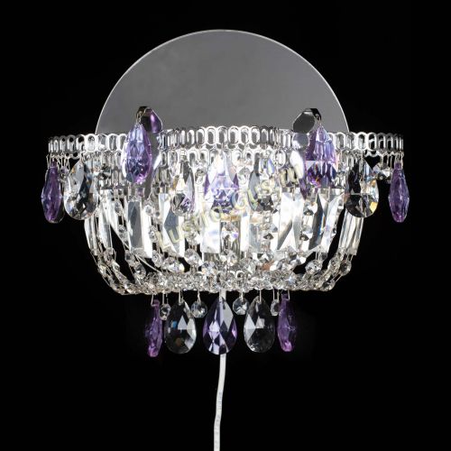 Бра Камея фиолетовая в Кирове Гусь Хрустальный