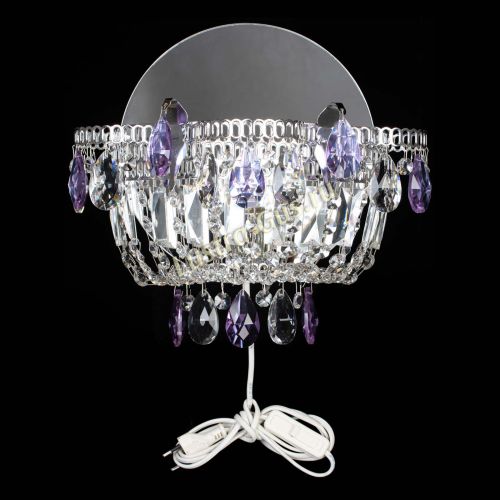 Бра Камея фиолетовая в Кирове Гусь Хрустальный