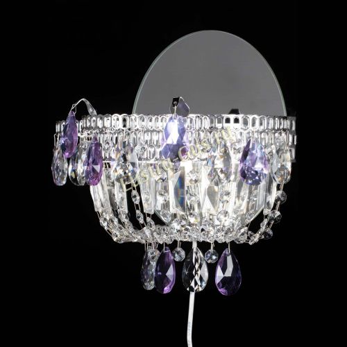 Бра Камея фиолетовая в Кирове Гусь Хрустальный