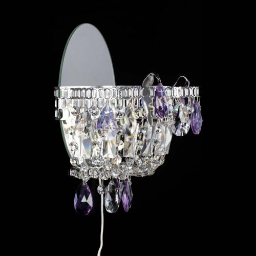 Бра Камея фиолетовая в Кирове Гусь Хрустальный