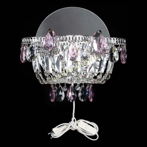 Бра Камея розовая в Кирове Гусь Хрустальный