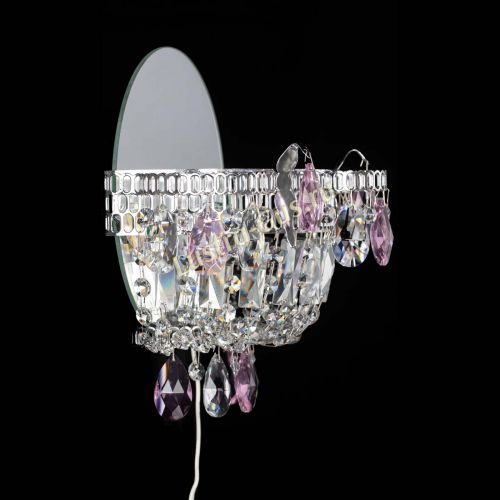 Бра Камея розовая в Кирове Гусь Хрустальный