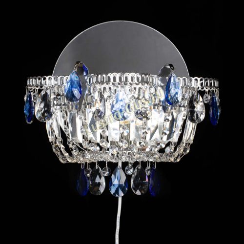 Бра Камея синяя в Кирове Гусь Хрустальный