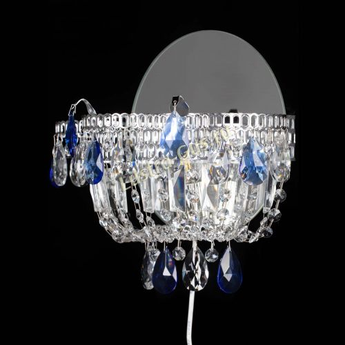 Бра Камея синяя в Кирове Гусь Хрустальный