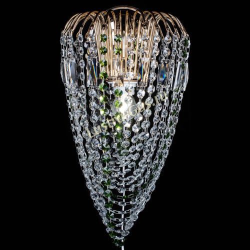 Бра Каскад Водоворот зеленая в Кирове Гусь Хрустальный