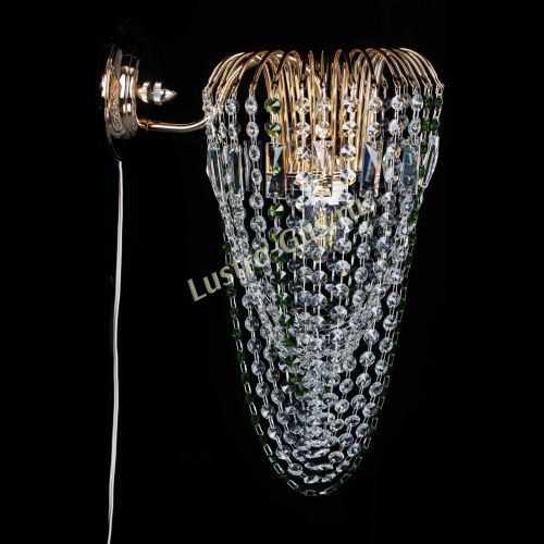 Бра Каскад Водоворот зеленая в Кирове Гусь Хрустальный