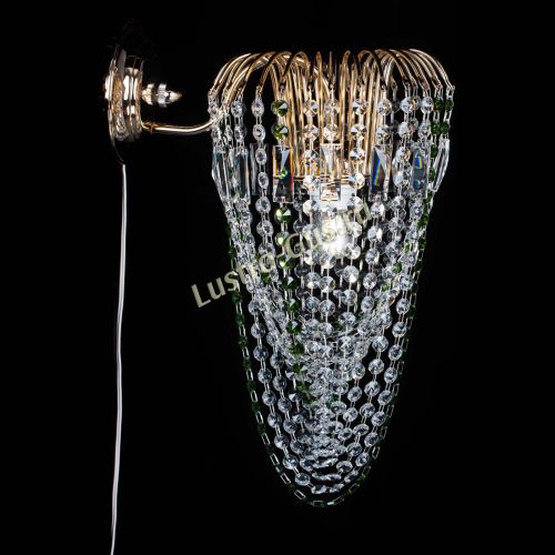 Бра Каскад Водоворот зеленая в Кирове Гусь Хрустальный