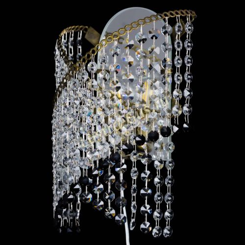 Бра Космея №1 черная под бронзу в Кирове Гусь Хрустальный