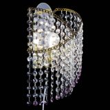 Бра Космея №1 розовая под бронзу в Кирове