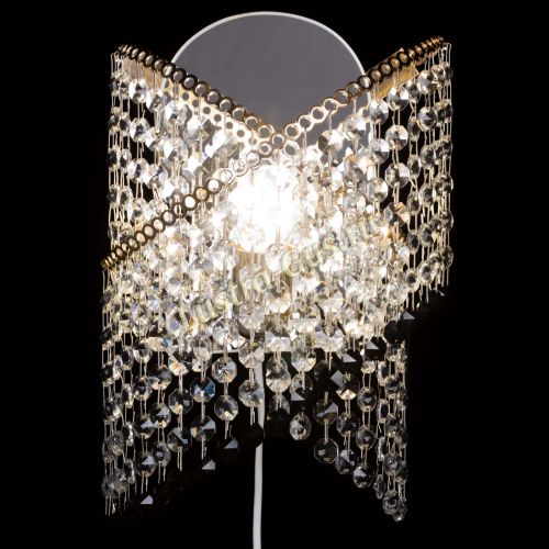 Бра Космея №1 черная в Кирове Гусь Хрустальный