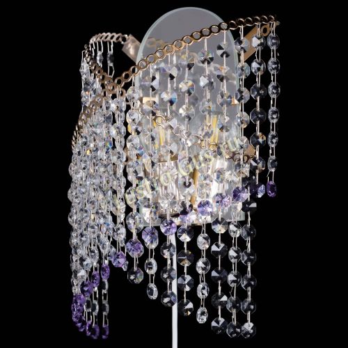 Бра Космея №1 фиолетовая в Кирове Гусь Хрустальный