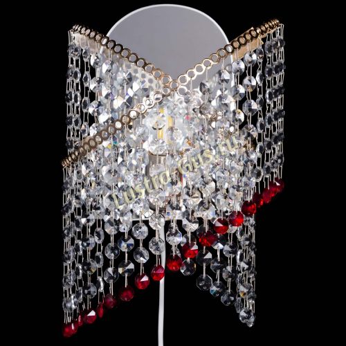 Бра Космея №1 красная в Кирове Гусь Хрустальный