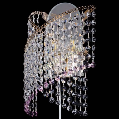 Бра Космея №1 розовая в Кирове Гусь Хрустальный