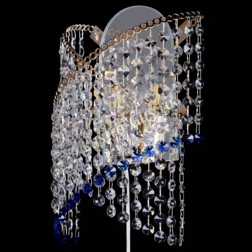 Бра Космея №1 синяя в Кирове Гусь Хрустальный