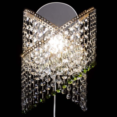 Бра Космея №1 зеленая в Кирове Гусь Хрустальный