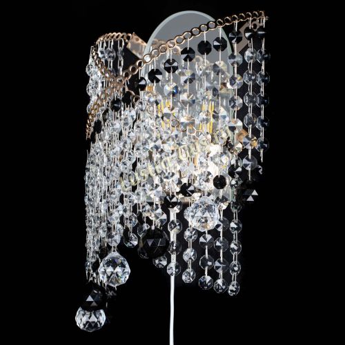 Бра Космея №3 черная в Кирове Гусь Хрустальный