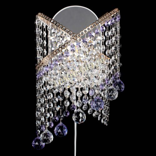 Бра Космея №3 фиолетовая в Кирове Гусь Хрустальный