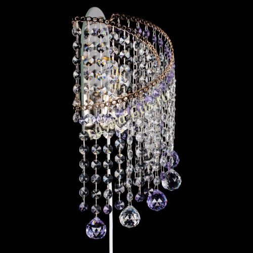 Бра Космея №3 фиолетовая в Кирове Гусь Хрустальный