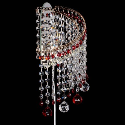 Бра Космея №3 красная в Кирове Гусь Хрустальный