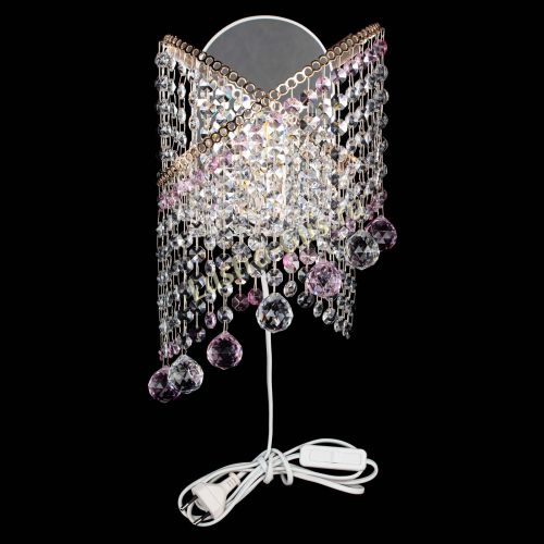 Бра Космея №3 розовая в Кирове Гусь Хрустальный