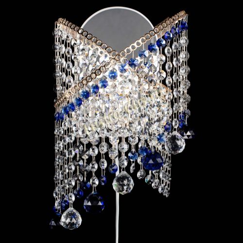 Бра Космея №3 синяя в Кирове Гусь Хрустальный