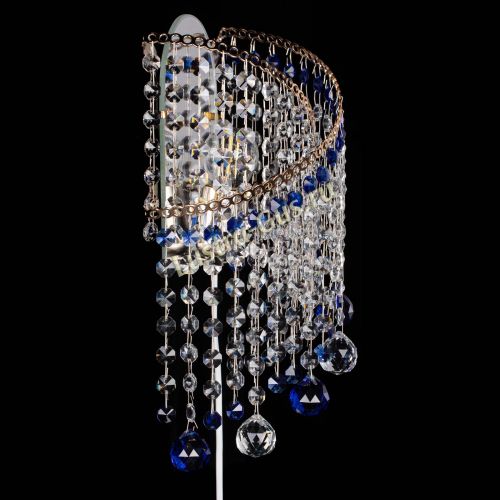 Бра Космея №3 синяя в Кирове Гусь Хрустальный