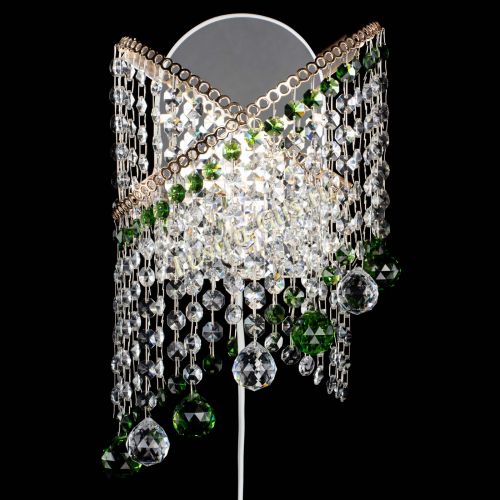 Бра Космея №3 зеленая в Кирове Гусь Хрустальный