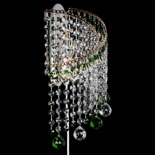 Бра Космея №3 зеленая в Кирове Гусь Хрустальный