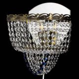 Бра Квадрат №2 под бронзу Синяя в Кирове