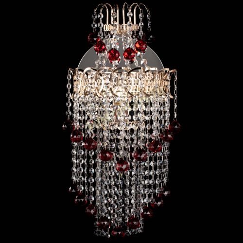 Бра Ника №5 красная в Кирове Гусь Хрустальный