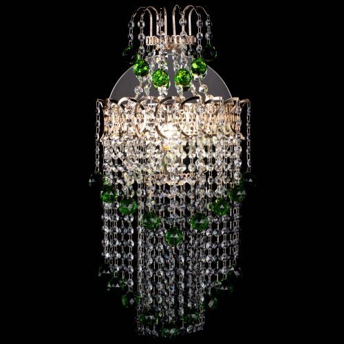 Бра Ника №5 зеленая в Кирове Гусь Хрустальный