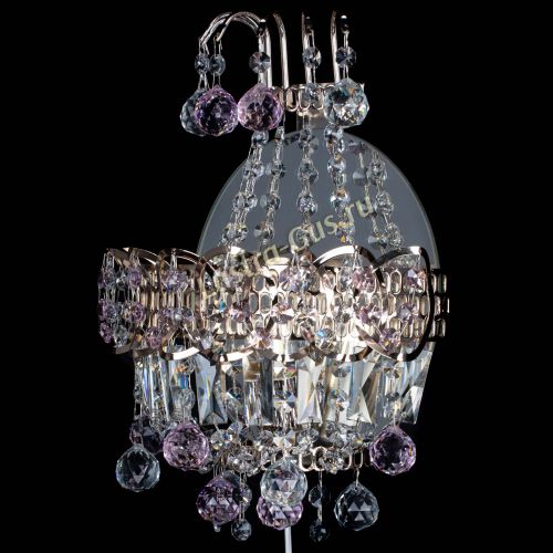 Бра Ника шар розовая в Кирове Гусь Хрустальный