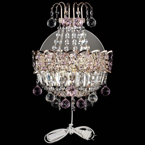 Бра Ника шар розовая в Кирове Гусь Хрустальный