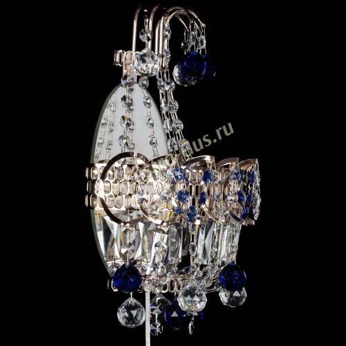 Бра Ника шар синяя в Кирове Гусь Хрустальный