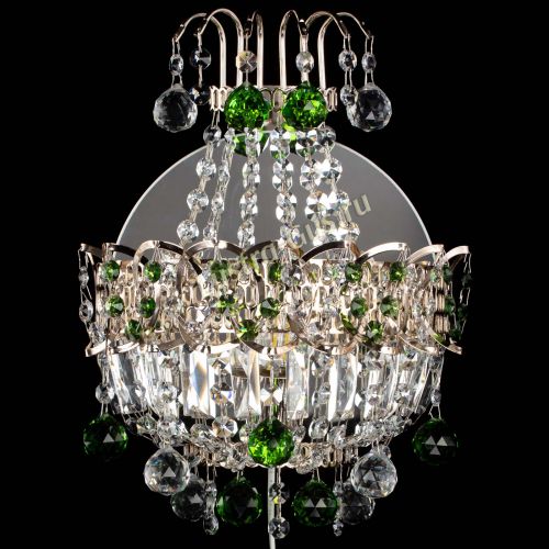 Бра Ника шар зеленая в Кирове Гусь Хрустальный