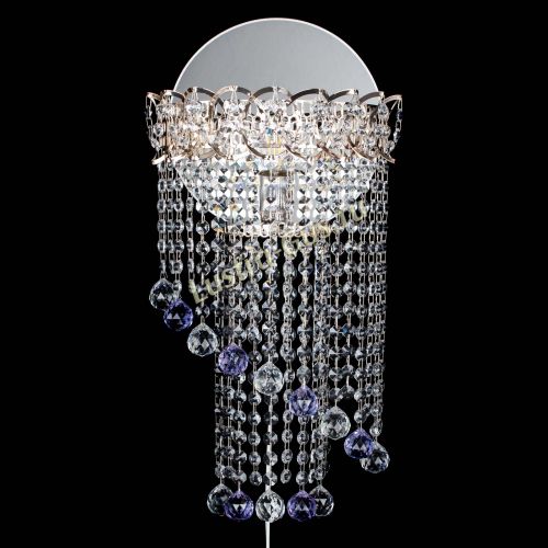 Бра Омега №1 фиолетовая в Кирове Гусь Хрустальный