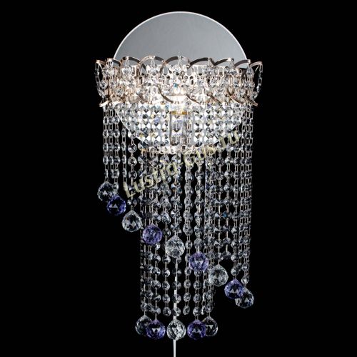 Бра Омега №1 фиолетовая в Кирове Гусь Хрустальный