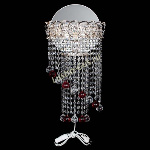 Бра Омега №1 красная в Кирове Гусь Хрустальный