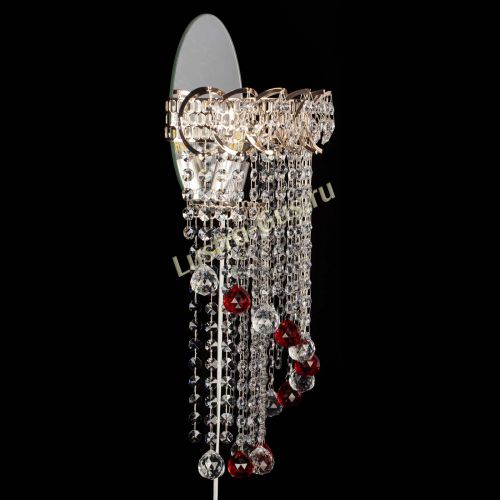 Бра Омега №1 красная в Кирове Гусь Хрустальный