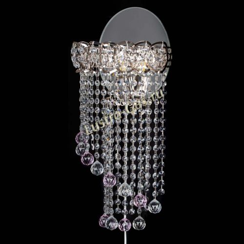 Бра Омега №1 розовая в Кирове Гусь Хрустальный