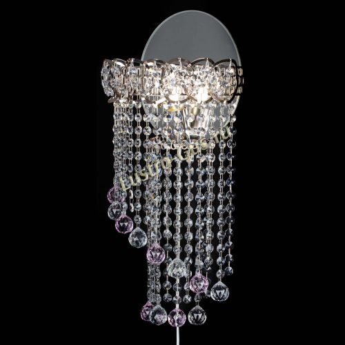 Бра Омега №1 розовая в Кирове Гусь Хрустальный