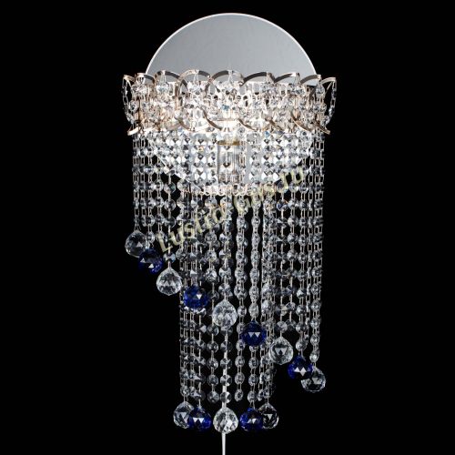 Бра Омега №1 синяя в Кирове Гусь Хрустальный